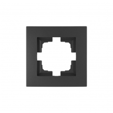 Рамка Bylectrica Новый СТИЛЬ 551 1мест. графит