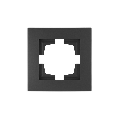 Рамка Bylectrica Новый СТИЛЬ 551 1мест. графит