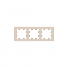 Рамка SE ATLAS Design ATN000203 3мест. беж.