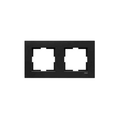 Рамка Viko NOVELLA 92190652 2мест. черный
