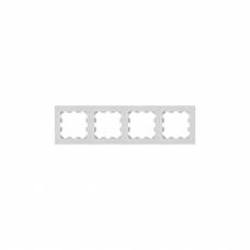 Рамка Bylectrica ASTRUM 4мест. белый