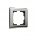 Рамка WERKEL Metallic 1мест. никель