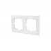 Рамка Lezard VESNA 2мест. белый