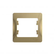 Рамка SE GLOSSA GSL000401 1мест. титан