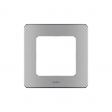 Рамка Legrand INSPIRIA 673932 1мест. алюмин.