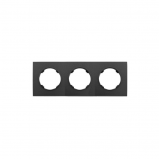 Рамка Bylectrica ПРОВАНС ЮЛИГ.735212.500 3мест. квадр. графит