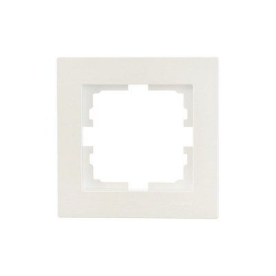 Рамка Lezard VESNA 1мест. перламутр
