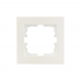 Рамка Lezard VESNA 1мест. перламутр
