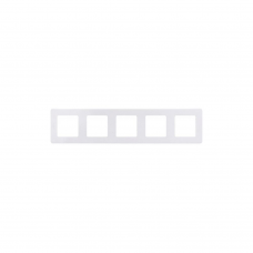 Рамка Legrand INSPIRIA 673970 5мест. белый