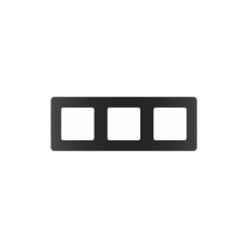 Рамка Legrand INSPIRIA 673953 3мест. антрацит