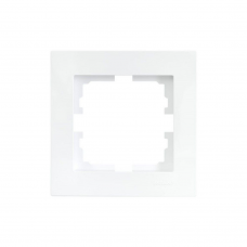 Рамка Lezard VESNA 1мест. белый
