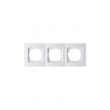Рамка TOURAN/THOR 24110093 3мест. белый