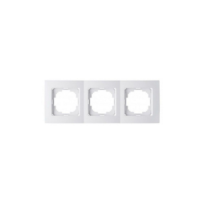 Рамка TOURAN/THOR 24110093 3мест. белый