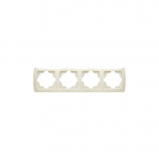 Рамка Viko CARMEN 90572104 4мест. крем