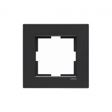 Рамка Viko NOVELLA 92190641 1мест. дымчатый