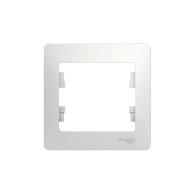Рамка SE GLOSSA GSL000101 1мест. белый