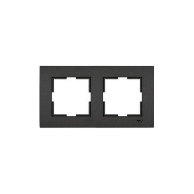 Рамка Viko NOVELLA 92190642 2мест. дымчатый