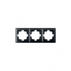 Рамка Bylectrica СТИЛЬ 216 3мест. графит