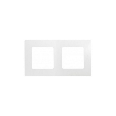 Рамка Legrand ETIKA 672502 2мест. белый