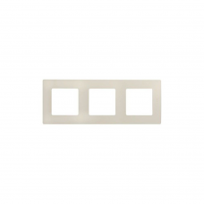 Рамка Legrand ETIKA 672513 3мест. сл.кость