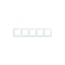 Рамка Legrand ETIKA 672505 5мест. белый