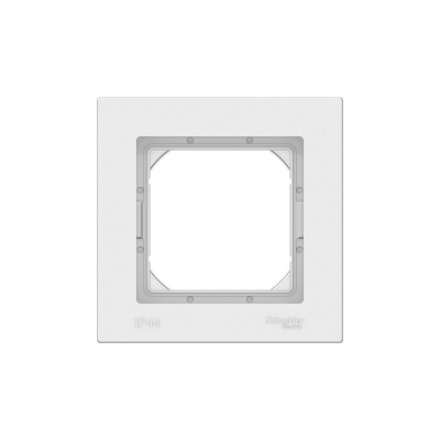 Рамка IP44 SE ATLAS Design ATN440101 1мест. белый