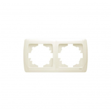Рамка Viko CARMEN 90572102 2мест. крем