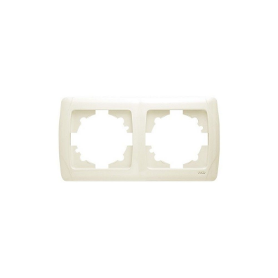 Рамка Viko CARMEN 90572102 2мест. крем