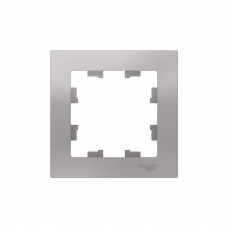 Рамка SE ATLAS Design ATN000301 1мест. алюмин.