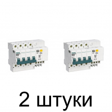 Дифавтомат DEKraft ДИФ-101 3П+Н 40А/30мА -2шт
