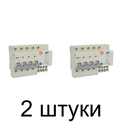 Дифавтомат ETP 4П 63А -2шт