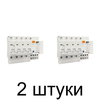 Дифавтомат ETP 4П 25А -2шт
