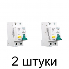 Дифавтомат DEKraft ДИФ-103 1П+Н 16А/10мА -2шт