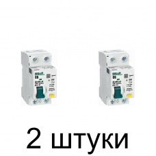 Дифавтомат DEKraft ДИФ-103 1П+Н 6А/30мА -2шт