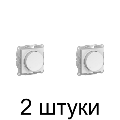 Светорегулятор SE ATLAS Design ATN000134 белый -2шт