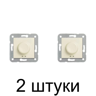 Светорегулятор Viko KARRE 90967220 крем -2шт