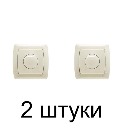 Светорегулятор Viko CARMEN 90562020 крем -2шт