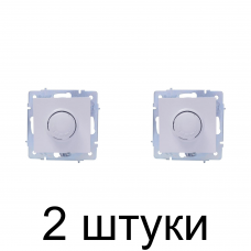 Светорегулятор Lezard VESNA белый -2шт