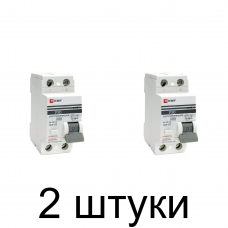 Устройство защ.отключения EKF Proxima 2П 40А/30мА эл.-мех. -2шт