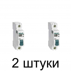 Выключатель автоматический DEKraft 1П 40А -2шт