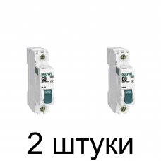 Выключатель автоматический DEKraft 1П 6А -2шт