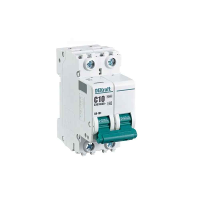 Выключатель автоматический DEKraft 2П 10А