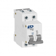 Выключатель автоматический ETP 2П 25А