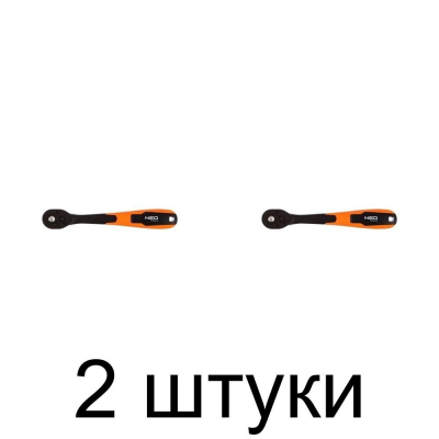 Ключ трещоточный NEO 08-513 изогнутый 3/8