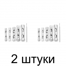 Набор ключей торцовых TOP TOOLS 35D191 8-17мм 6шт/уп. -2шт