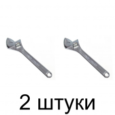 Ключ разводной TOP TOOLS 35D113 0-29мм, 250мм -2шт