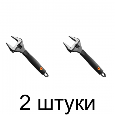Ключ разводной NEO узкий 0-38мм, 200мм -2шт