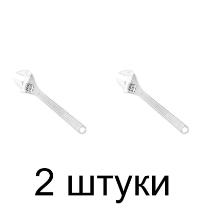 Ключ разводной TOP TOOLS 35D114 0-35мм, 300мм -2шт