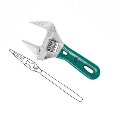 Ключ разводной укороченный FIT Смарт 135мм