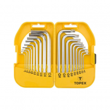 Набор ключей 6-гр.+Torx TOPEX 35D952 18шт/уп.